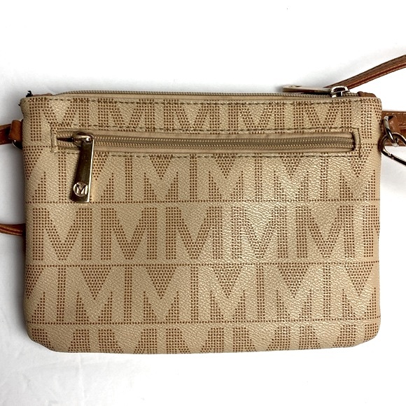 MKF COLLECTION Geneve M Signature Functional Crossbody by Mia K Farrow Handbag - Picture 2 of 9